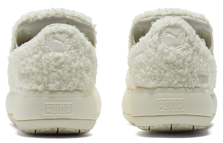 (WMNS) PUMA Suede Mayu Slip-On 'Teddy - Marshmallow' 384887-02