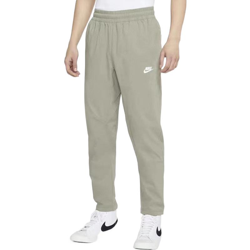 Men's Nike Solid Color Logo Straight-Leg Casual Pants/Trousers Autumn Light Brown DN4447-320