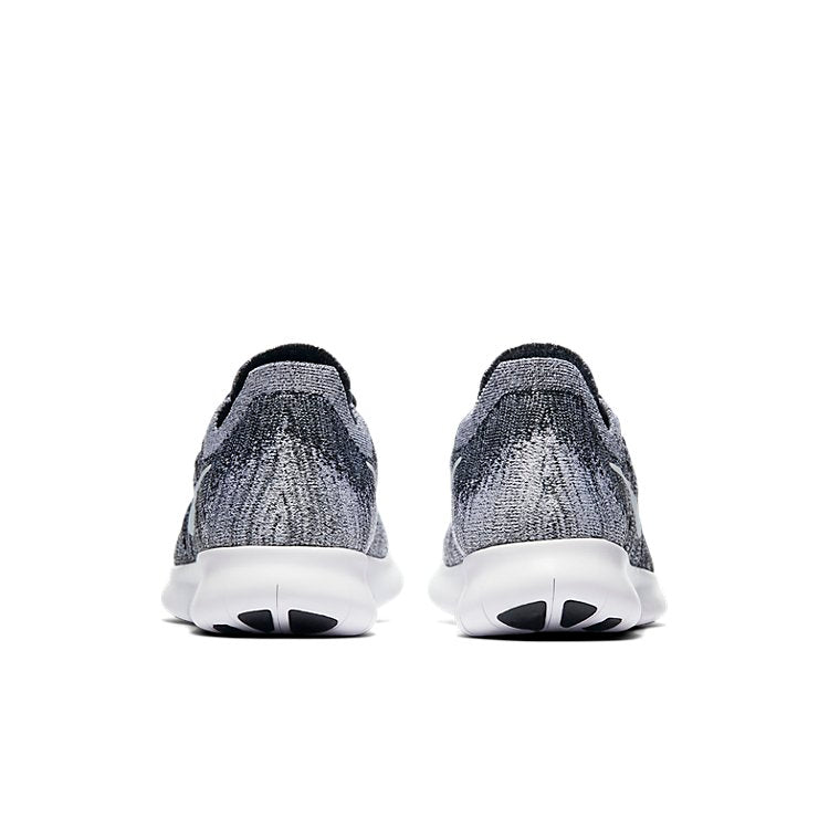 (WMNS) Nike Free RN Flyknit 'Black White' 880844-003