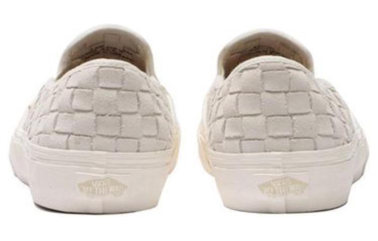 Vans Leather Weave Slip-On VR3 SF 'Marshmallow' VN0A4BX8QC5