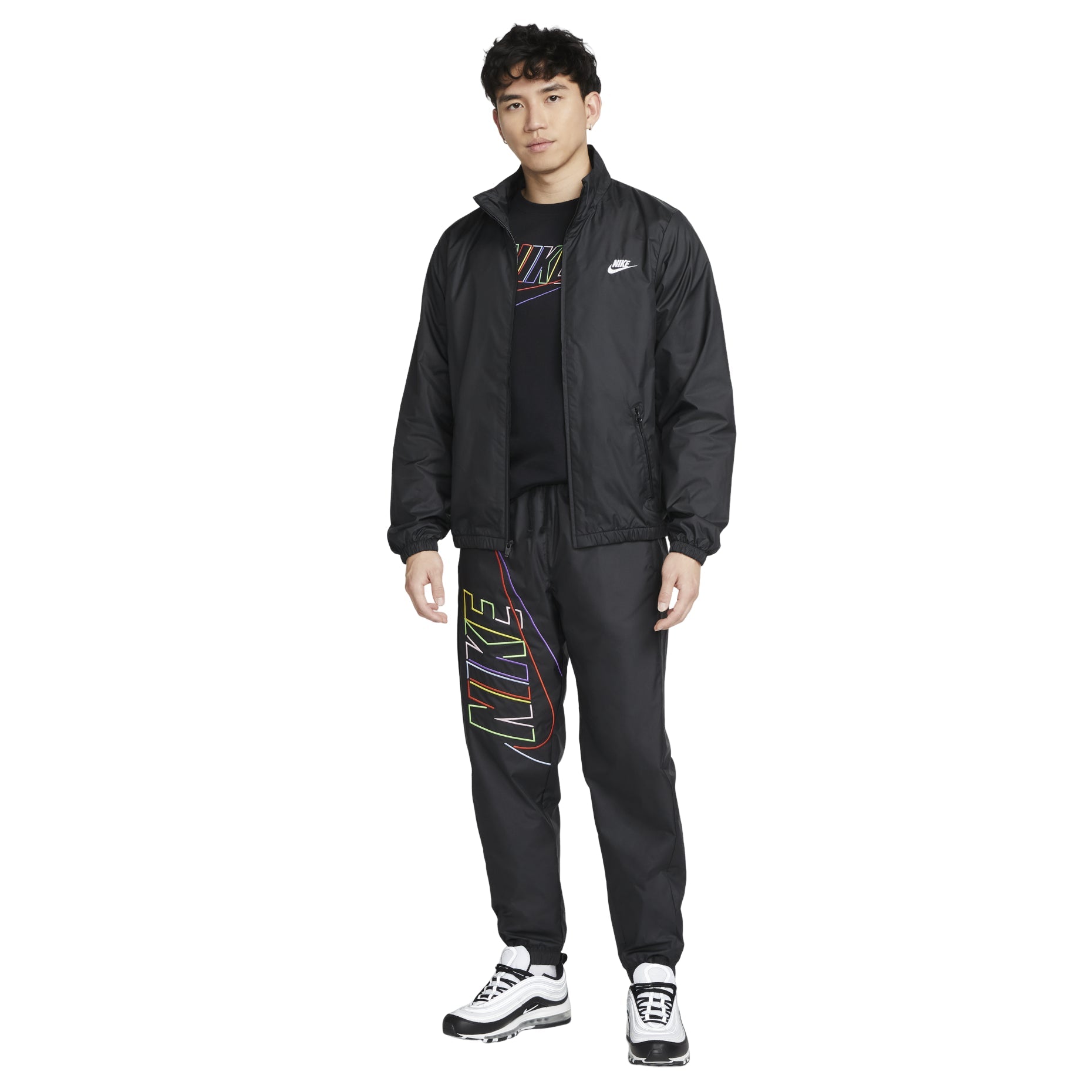 Nike Club+ Full Zip Woven Jacket 'Black' DX0673-010