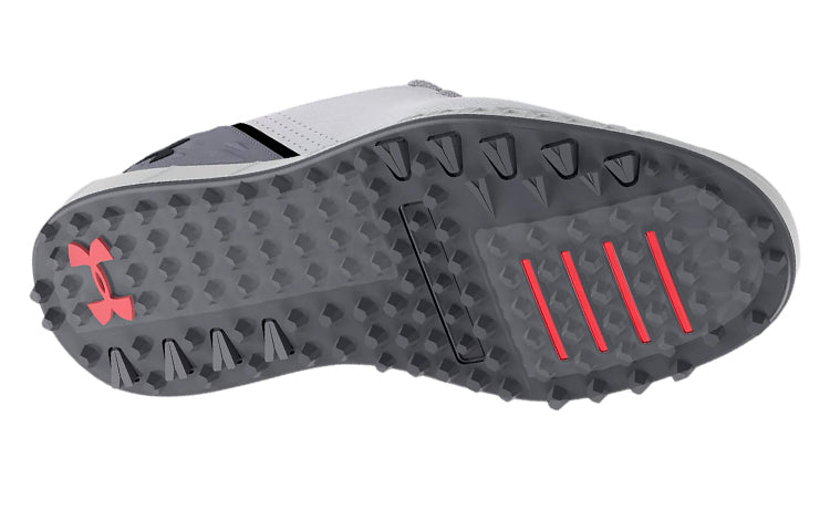 Under Armour HOVR Drive Spikeless Wide 'White Mod Grey' 3025079-100