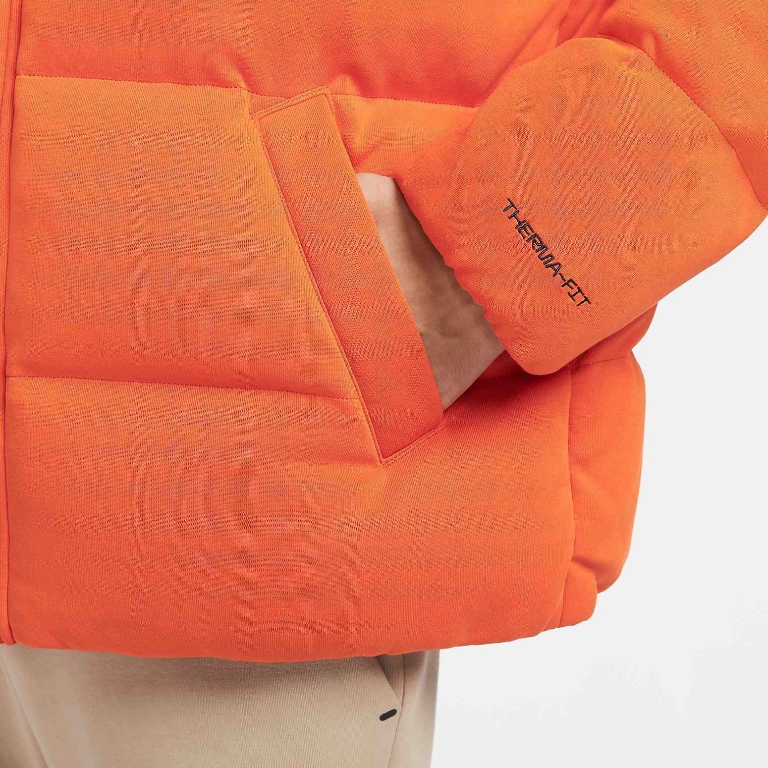 Nike Sportswear Oversized Padded Jacket 'Orange' FB7855-893