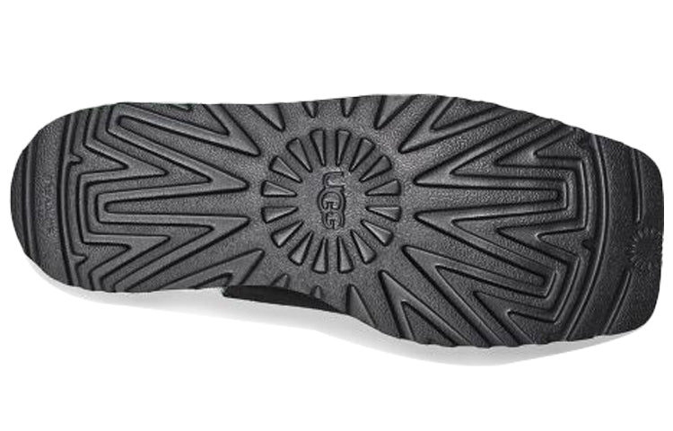 UGG Block Slide Black Green Slippers 'Grey Green' 1109892-BATH