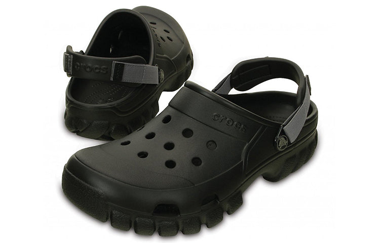 Crocs Cozy Non-Slip Sports Unisex Black Sandals 202651-02S