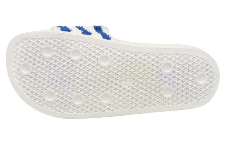 adidas adilette Slides 'White Blue' BB9279
