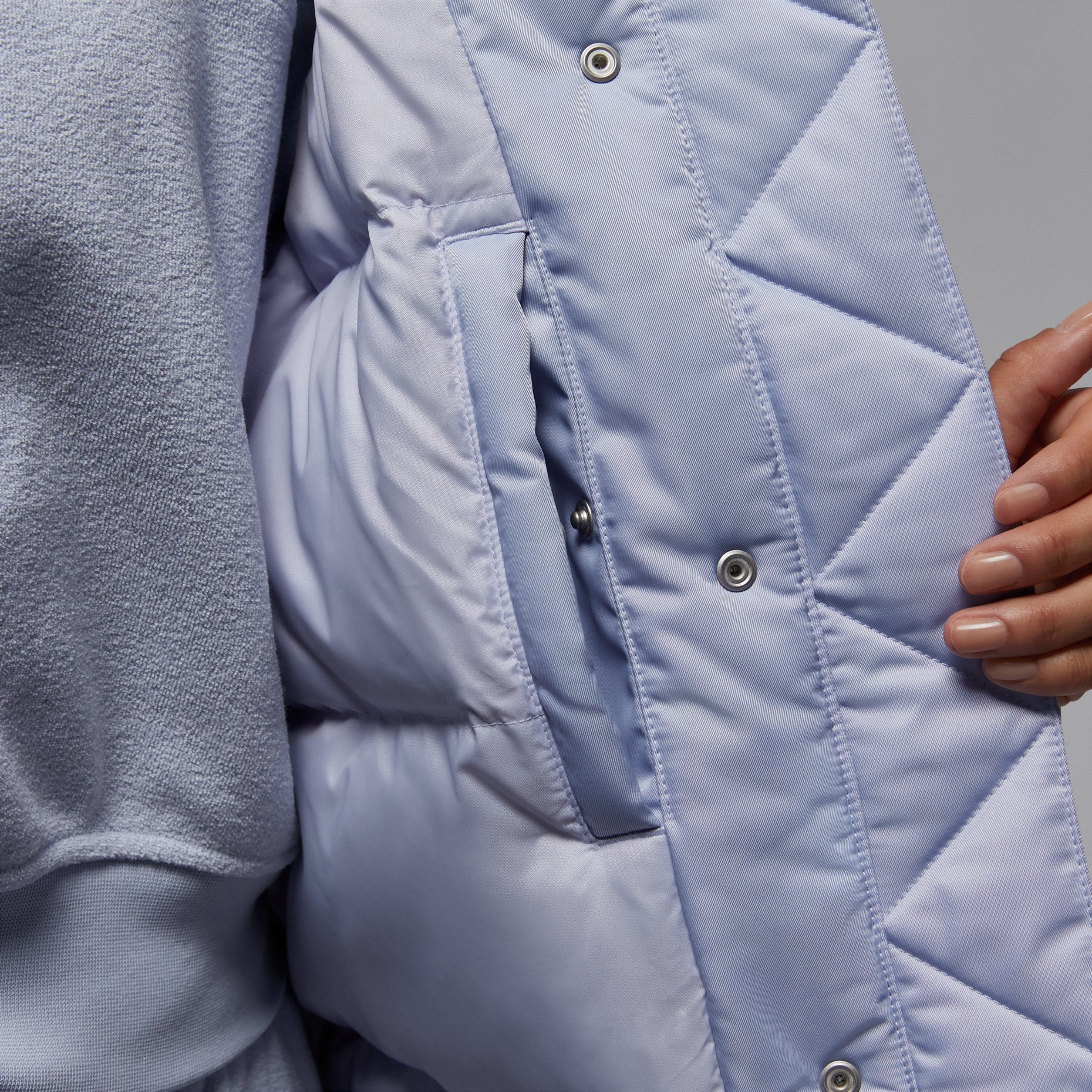 (WMNS) Air Jordan Flight Therma-Fit Down Jacket 'Ghost' HV0361-057
