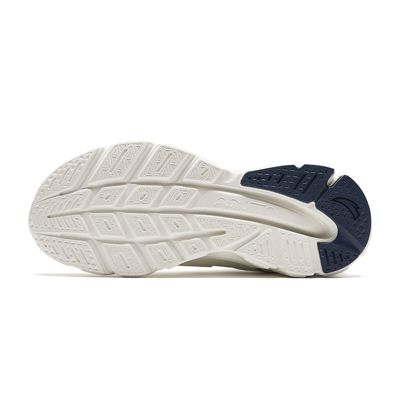 ANTA Running Shoes 'White Navy Grey' 912345571-7