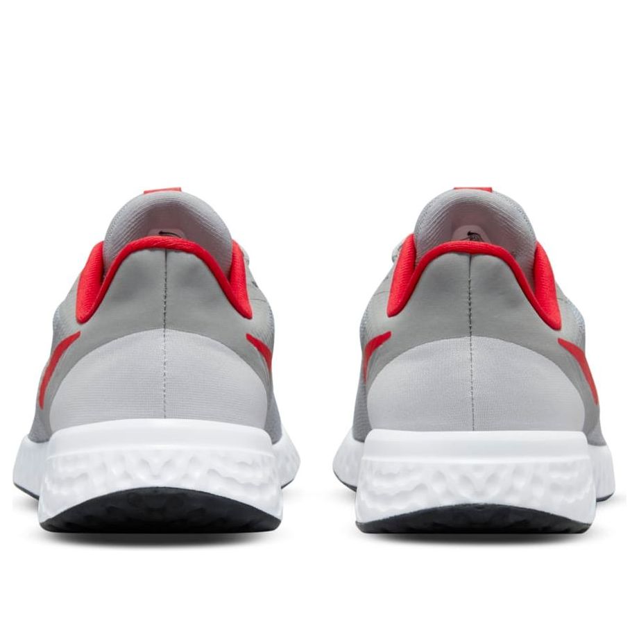 (GS) Nike Revolution 5 Low-Top Grey/Red BQ5671-013