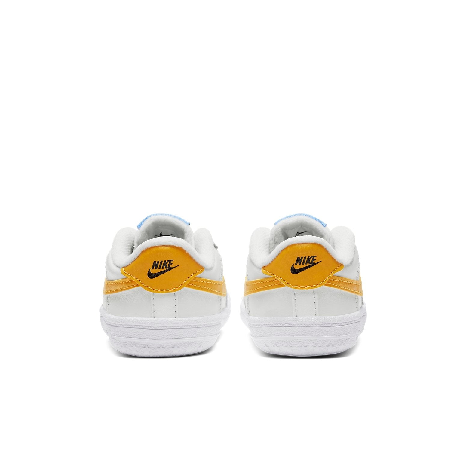 (TD) Nike Force 1 Crib White/Yellow CK2201-101
