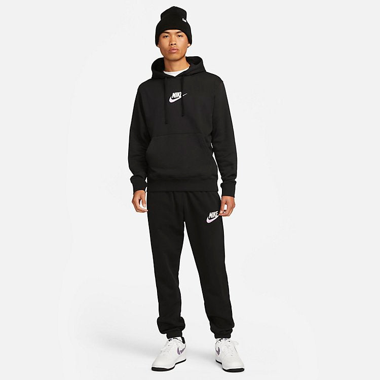 Nike Club French Terry Pullover Hoodie 'Black' FB7789-010