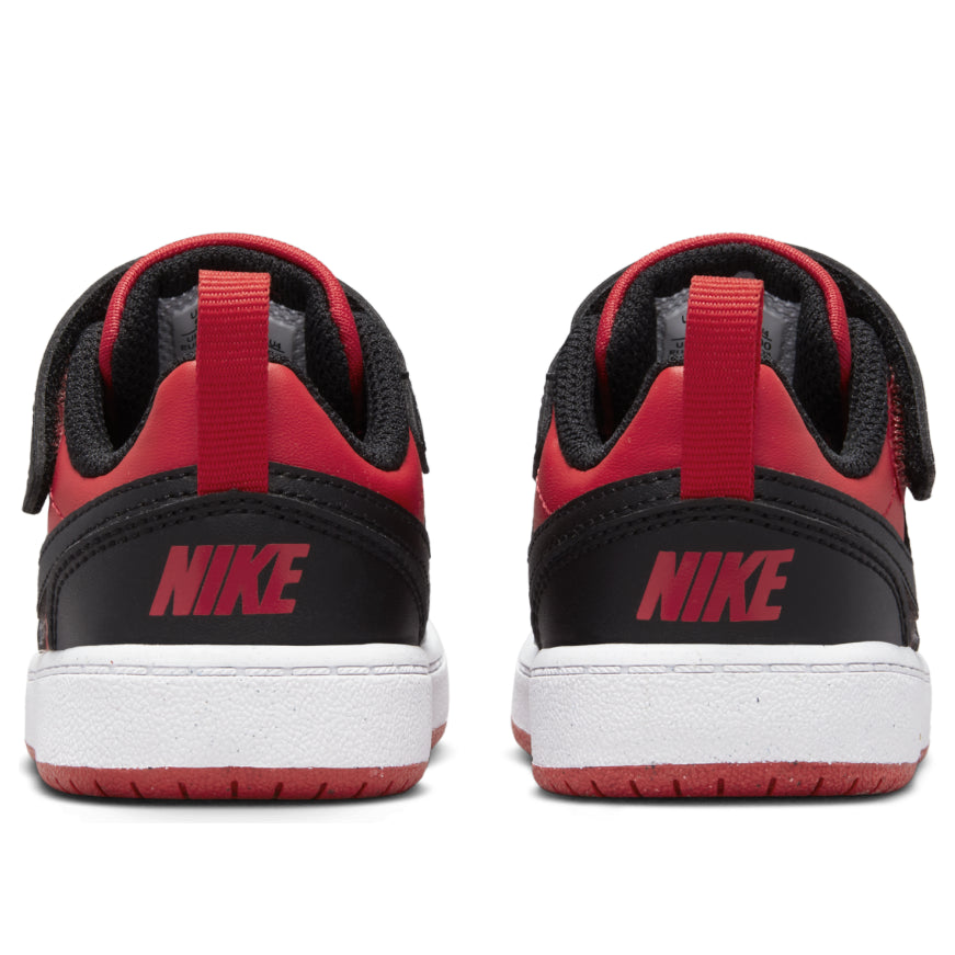 (TD) Nike Court Borough Low Recraft 'Black University Red' DV5458-600