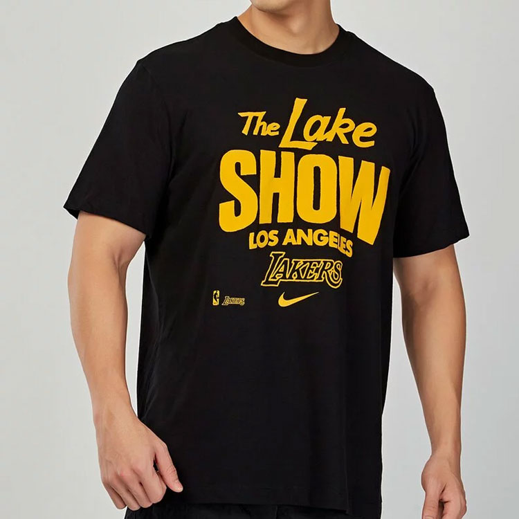 Nike Los Angeles Lakers Mantra Dri-Fit NBA Short Sleeve Black CK8810-010