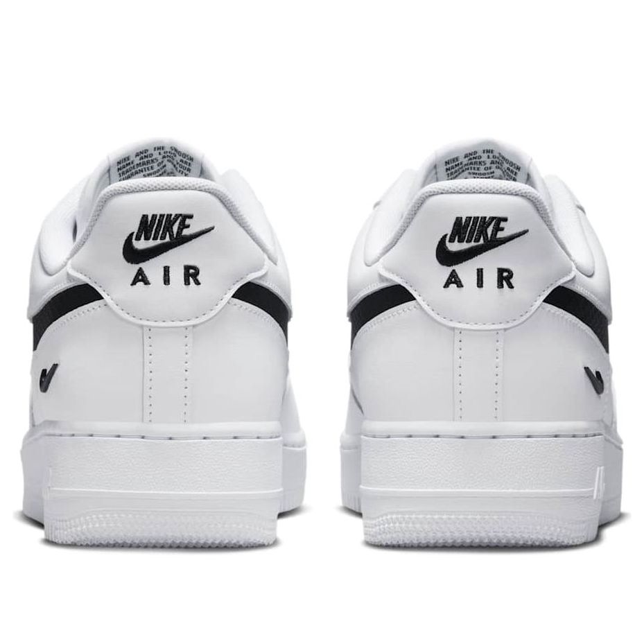 Nike Air Force 1 Low Nylon Swoosh 'White Black' IH4452-100