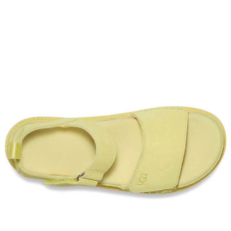 (WMNS) UGG Goldenstar Platform Sandal 'Lemon Yellow' 1117954-LELI