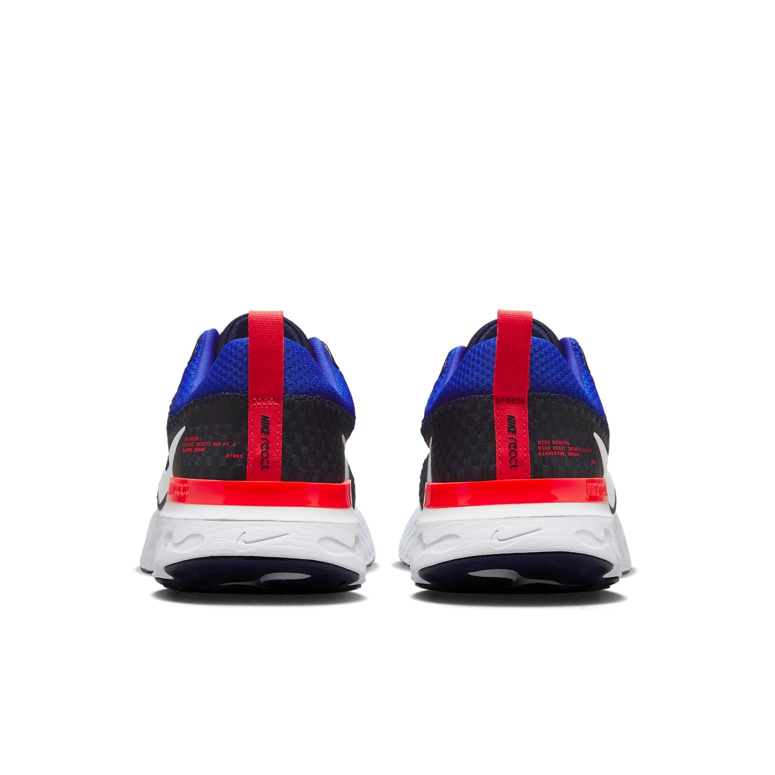 Nike React Infinity Run Flyknit 3 'College Navy Bright Crimson' FD0364-419