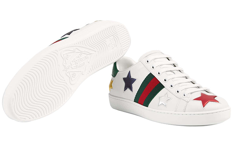 (WMNS) Gucci Ace 'Stars' 454562-DOP50-9076