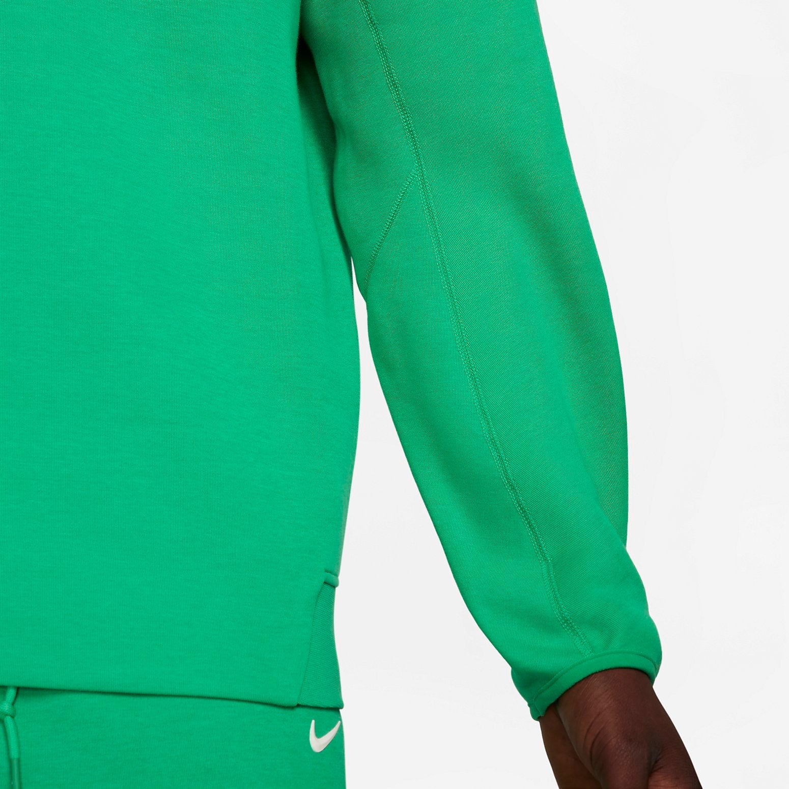Nike x NOCTA Drake Tech Fleece Crew Sweatshirt 'Stadium Green' FD8457-324