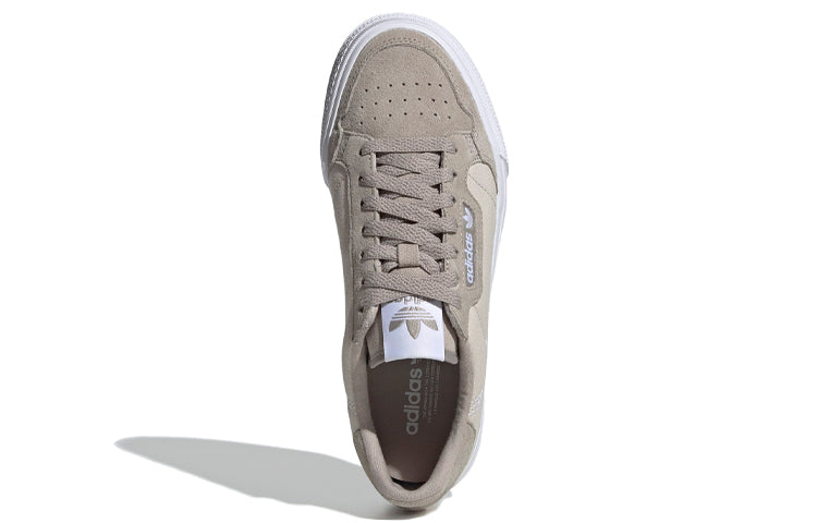 (WMNS) adidas Continental Vulc 'Brown White' EF9316