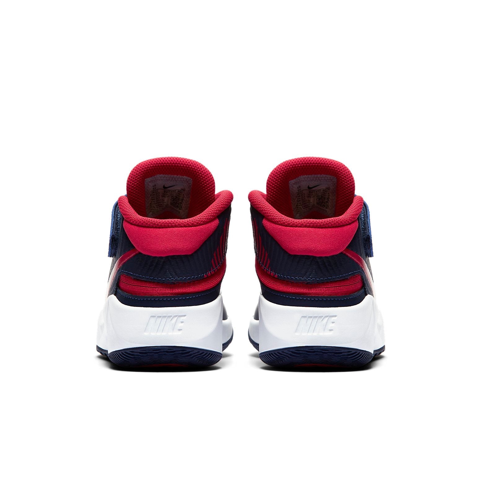 (GS) Nike Team Hustle D9 FlyEase 'Midnight Navy University Red' BV2952-400