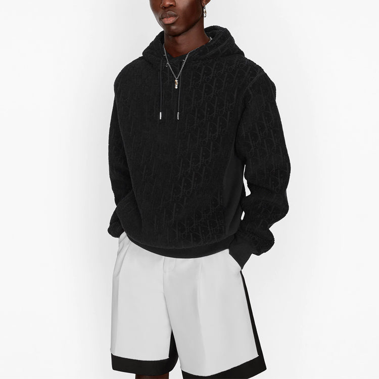 Men's DIOR SS21 Oblique Printing Black 113J631A0684-C989
