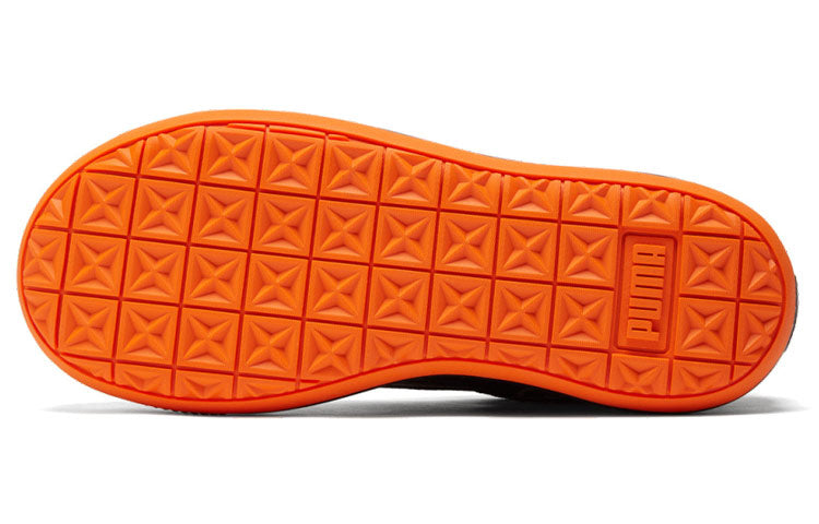 (WMNS) PUMA Pronounce x Suede Mayu 'Black Orange' 381262-01