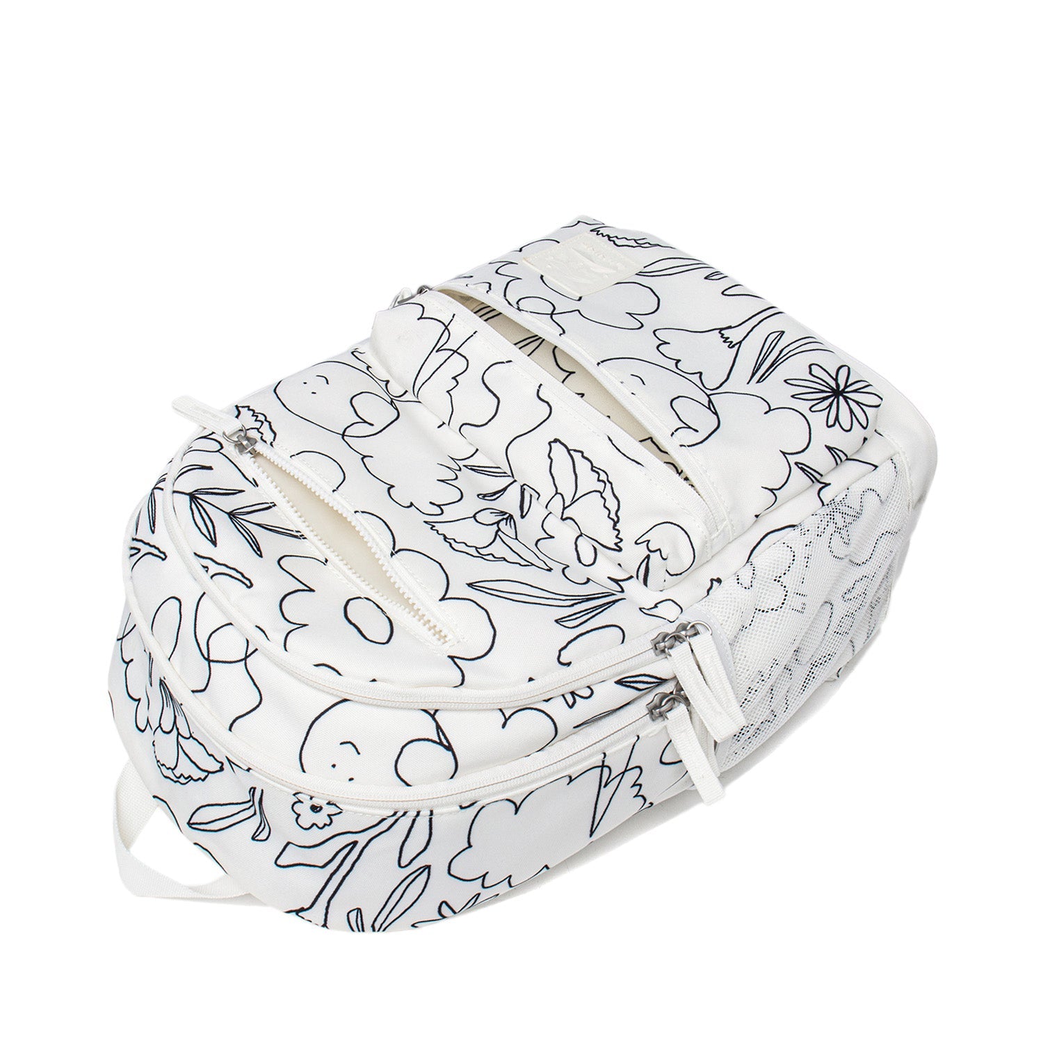 Li-Ning Allover Print Sportstyle Backpack 'White' ABST155-2