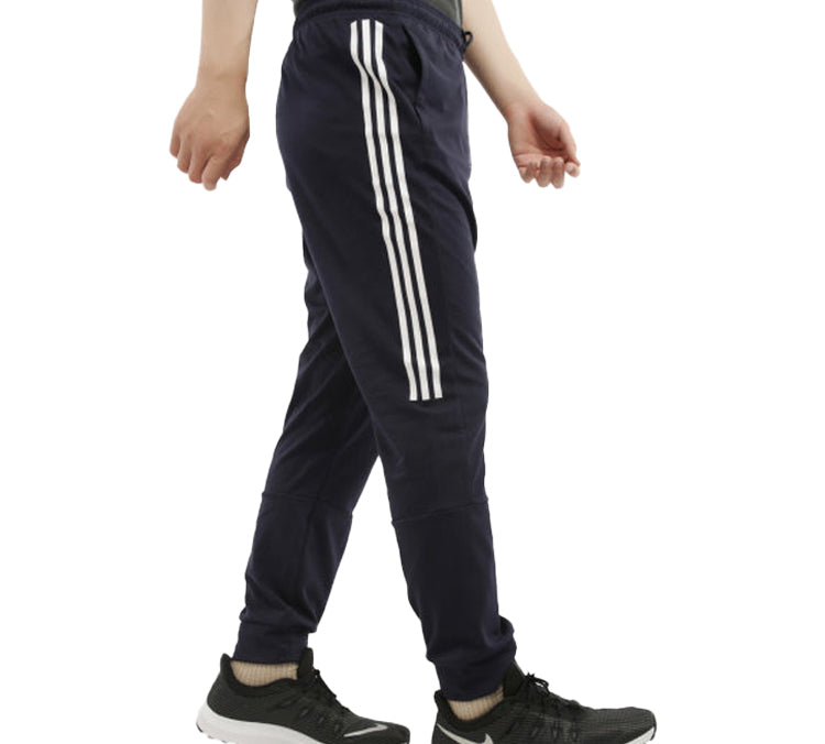 adidas M Mh Bos Tp Sj Bundle Feet Running Sports Pants Dark Blue FQ7708