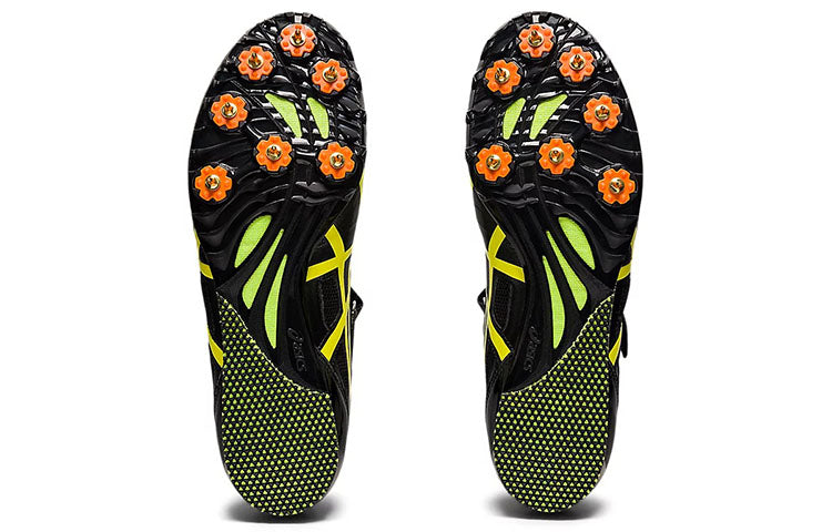 ASICS Heatflat FR 7 Professional Athletics Black Yellow TTP526-002