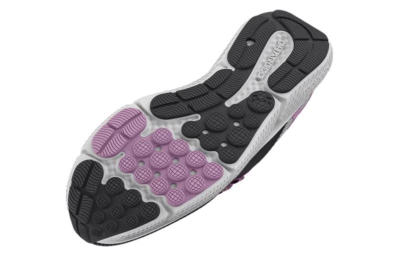 (WMNS) Under Armour Charged Assert 5050 'Jet Grey Fresh Orchid' 3027516-100