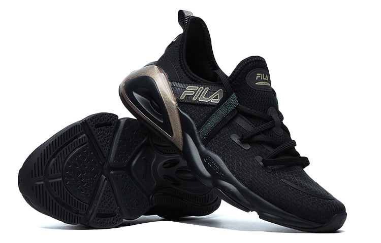 (WMNS) FILA Athletics Low GS Black A12W122107FBK