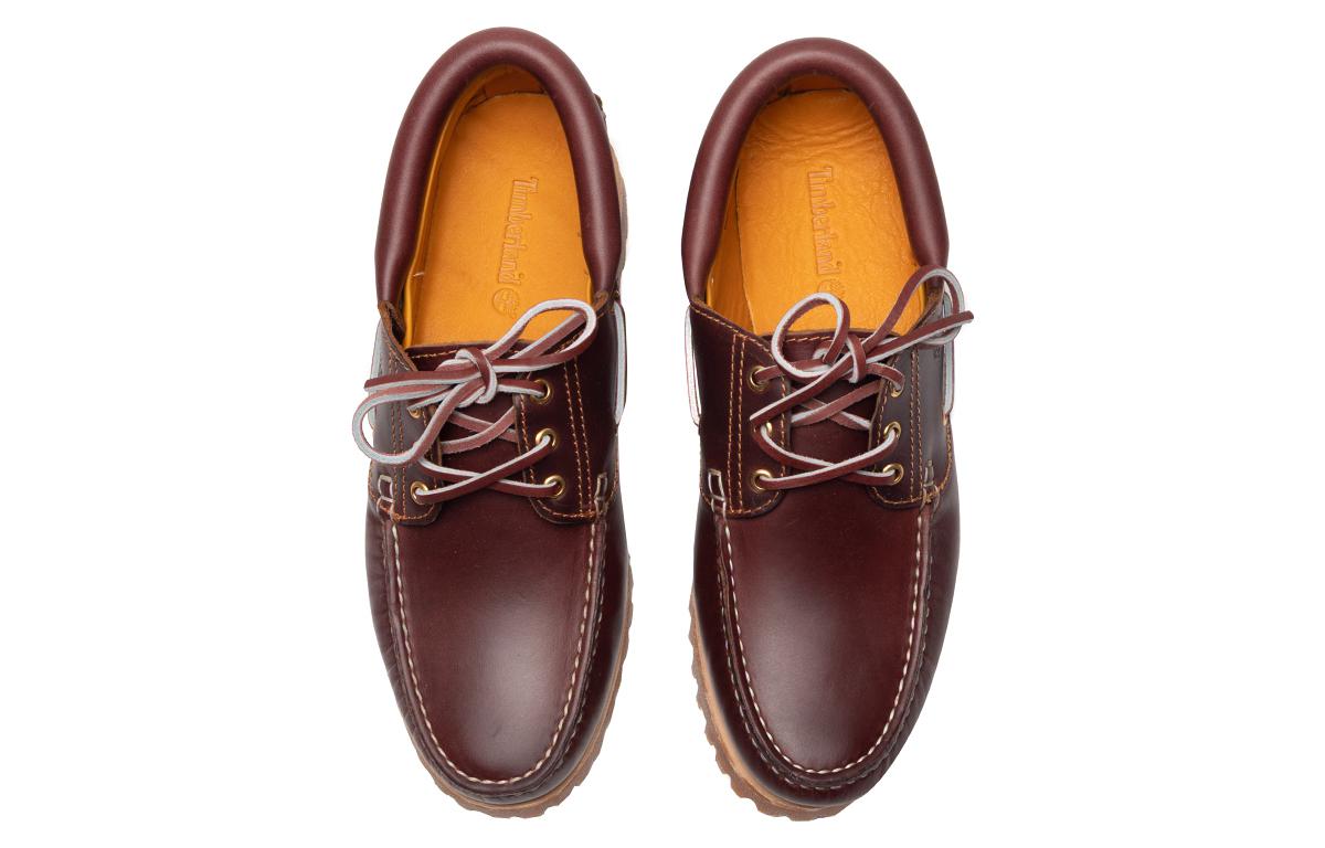 Timberland Authentics 3-Eye Classic Boat Shoes 'Brown' 50009648