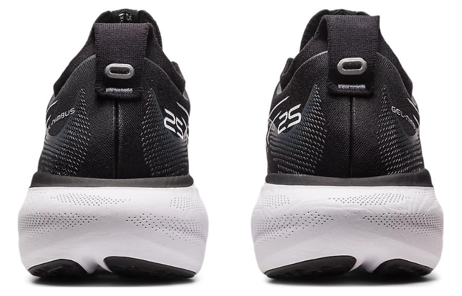 (WMNS) ASICS Gel-Nimbus 25 Wide 'Black Pure Silver' 1012B437-001