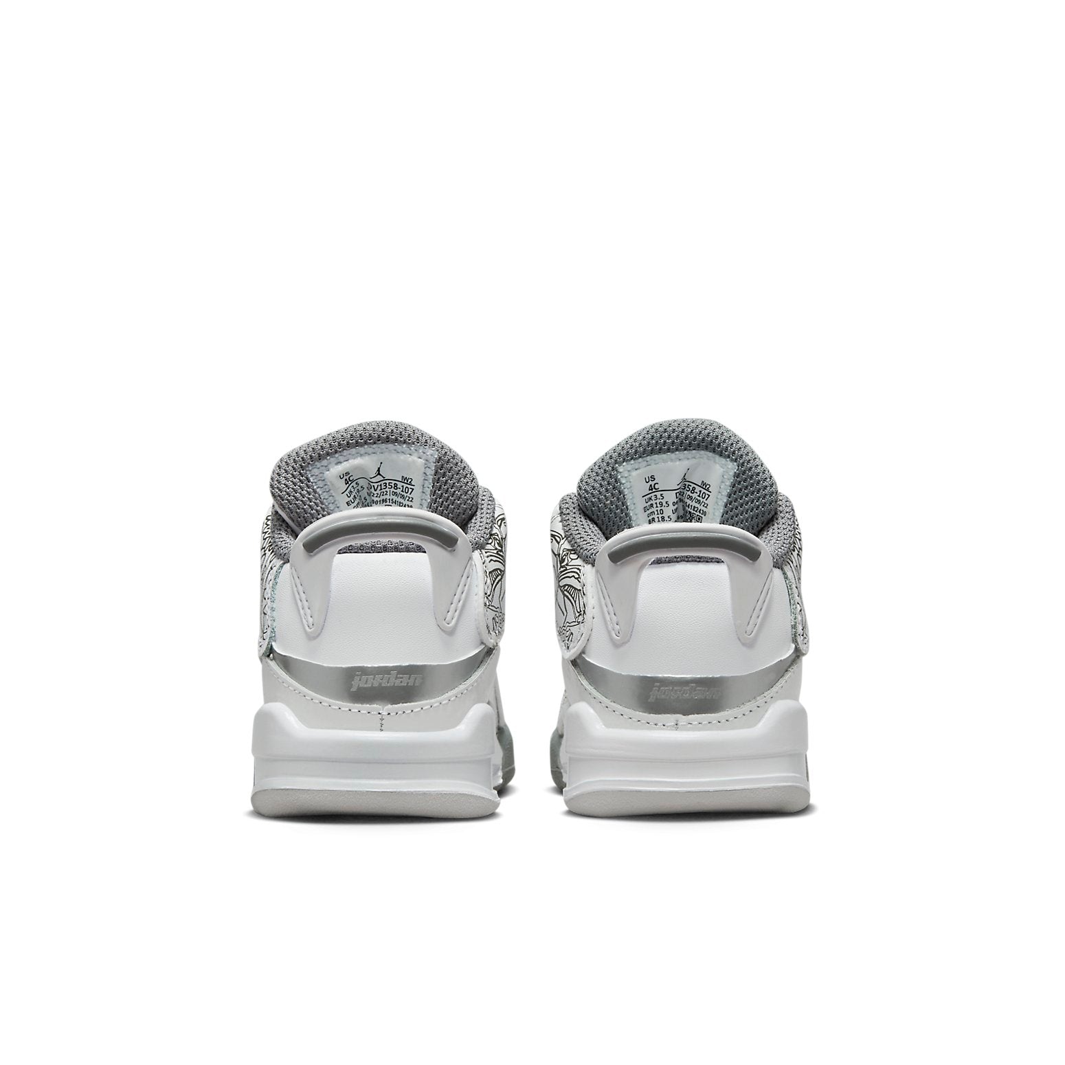 (TD) Air Jordan Dub Zero 'White Cool Grey' DV1358-107