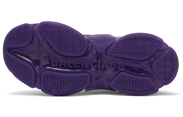 Balenciaga Triple S Clear Sole 'Deep Purple 541624W2GA16910