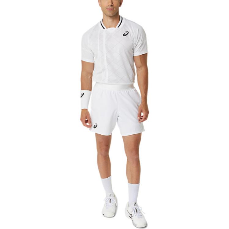 ASICS Logo Shorts 'White' 2041A285-100