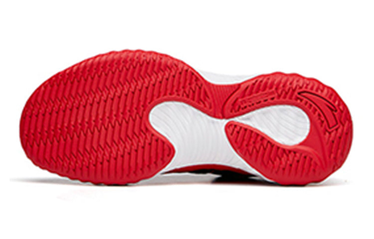 (GS) ANTA Basketball Shoes 'Black Red White' A312121129-3