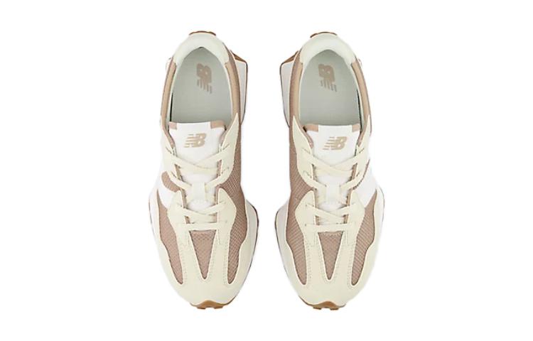 (GS) New Balance 327 Shoes 'White Brown' GS327MT