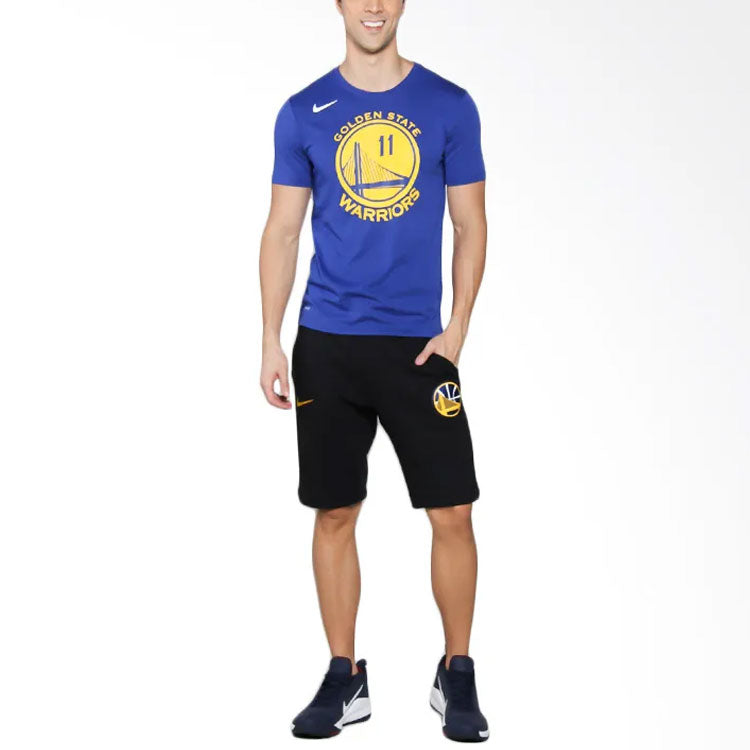 Nike Golden State Warriors DRI-FIT NBA Short Sleeve Blue 'Thomoson' 870775-498