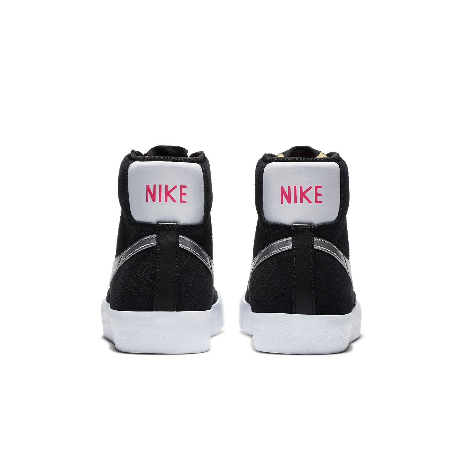 (WMNS) Nike Blazer Mid Vintage '77 'Black Metallic Silver' DA4283-001