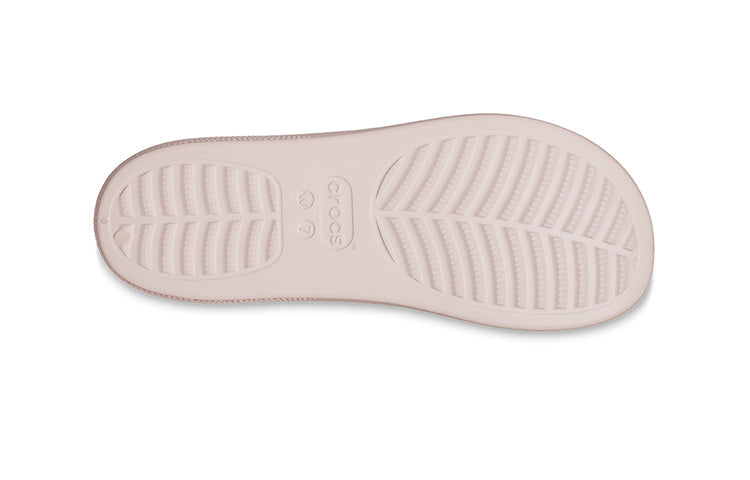 (WMNS) Crocs Classic Platform Slides 'Pink' 209564-6UR