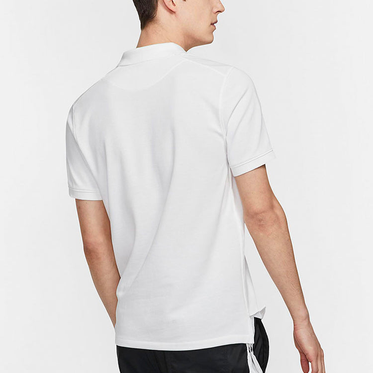 Nike Slim Fit lapel Short Sleeve polo White BV0481-100