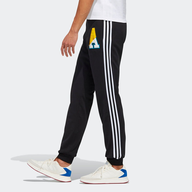 adidas neo Casual Lacing Sports Long Pants Black EI4752