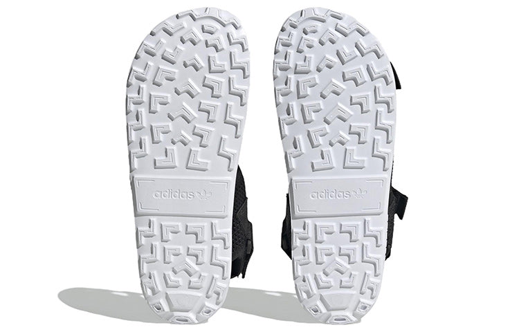 (WMNS) adidas Adilette Adventure Sandal 'Black White' HP2184