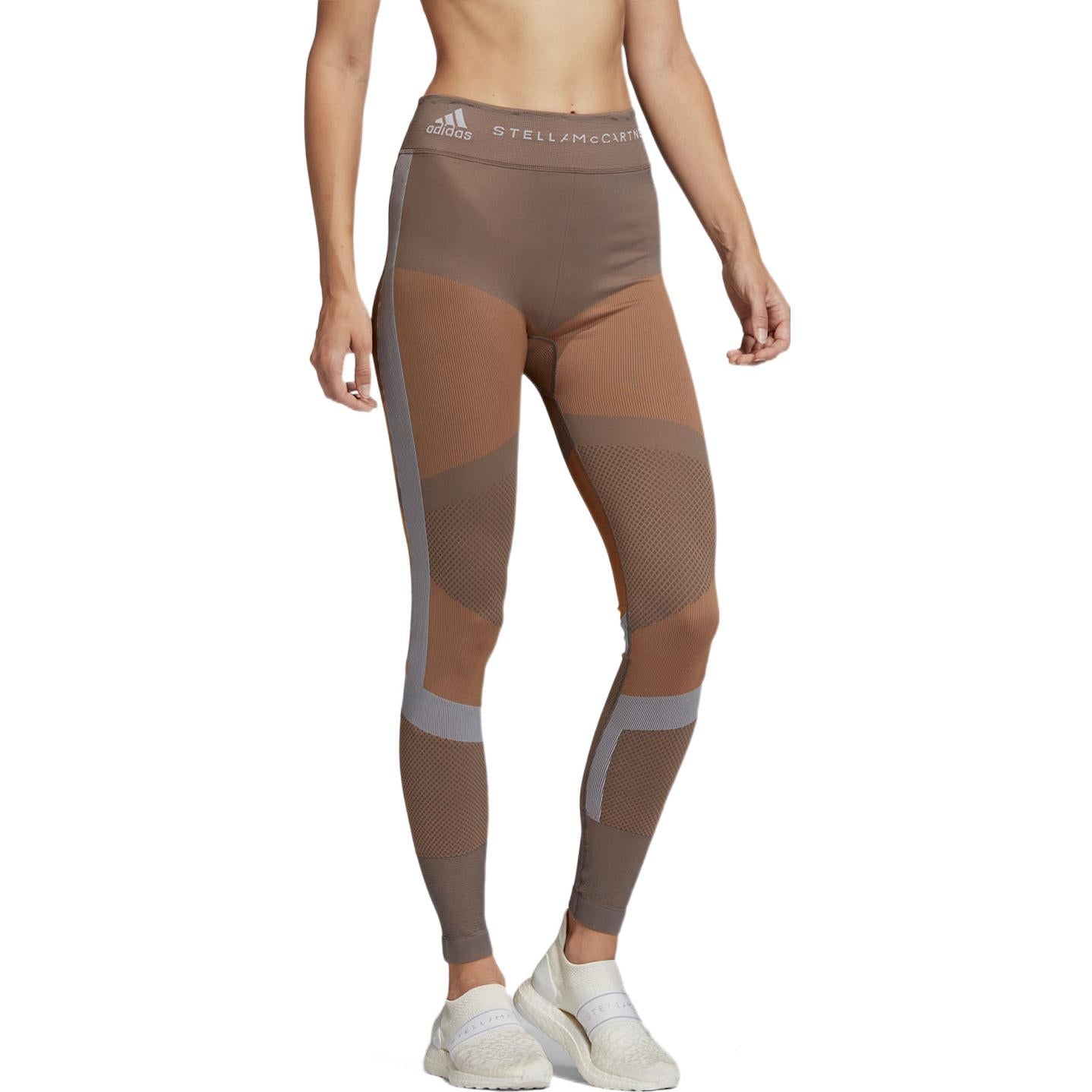 (WMNS) adidas Stella McCartney Running Leggings Asia Sizing 'Olive Green' FI8309