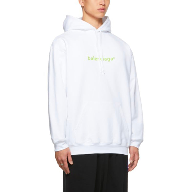 Balenciaga New Copyright Medium Fit Hoodie 'White' 570811TIV559152