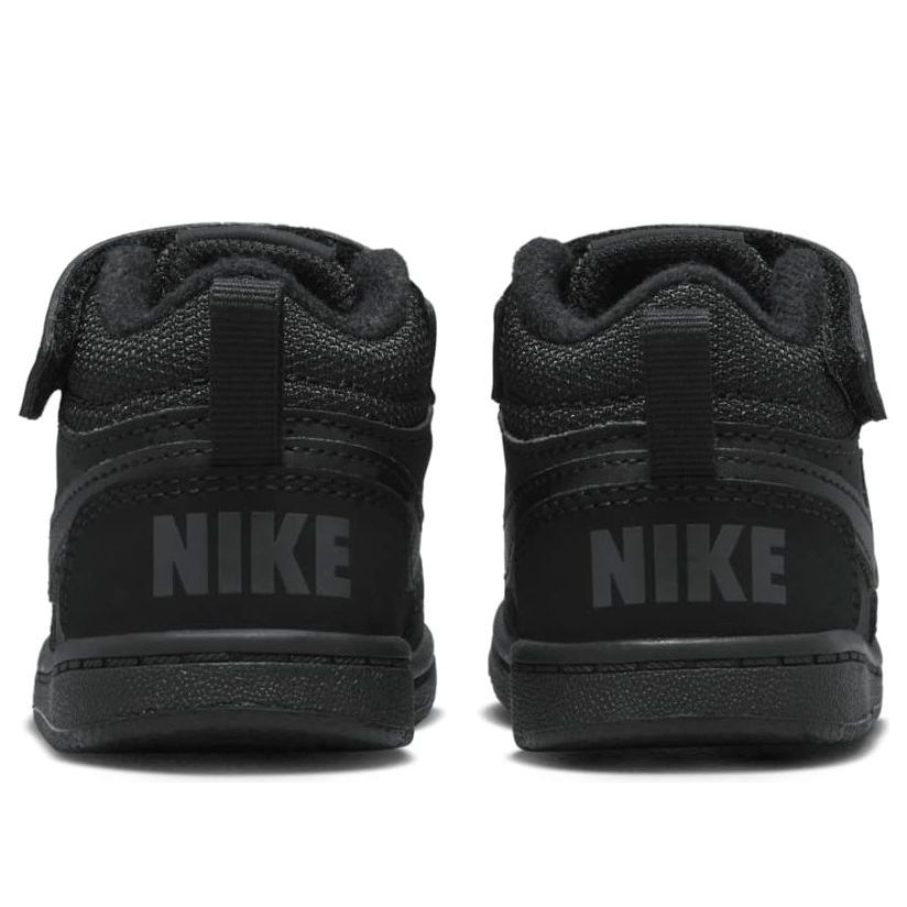 (TD) Nike Court Borough Mid 'Triple Black' 870027-001