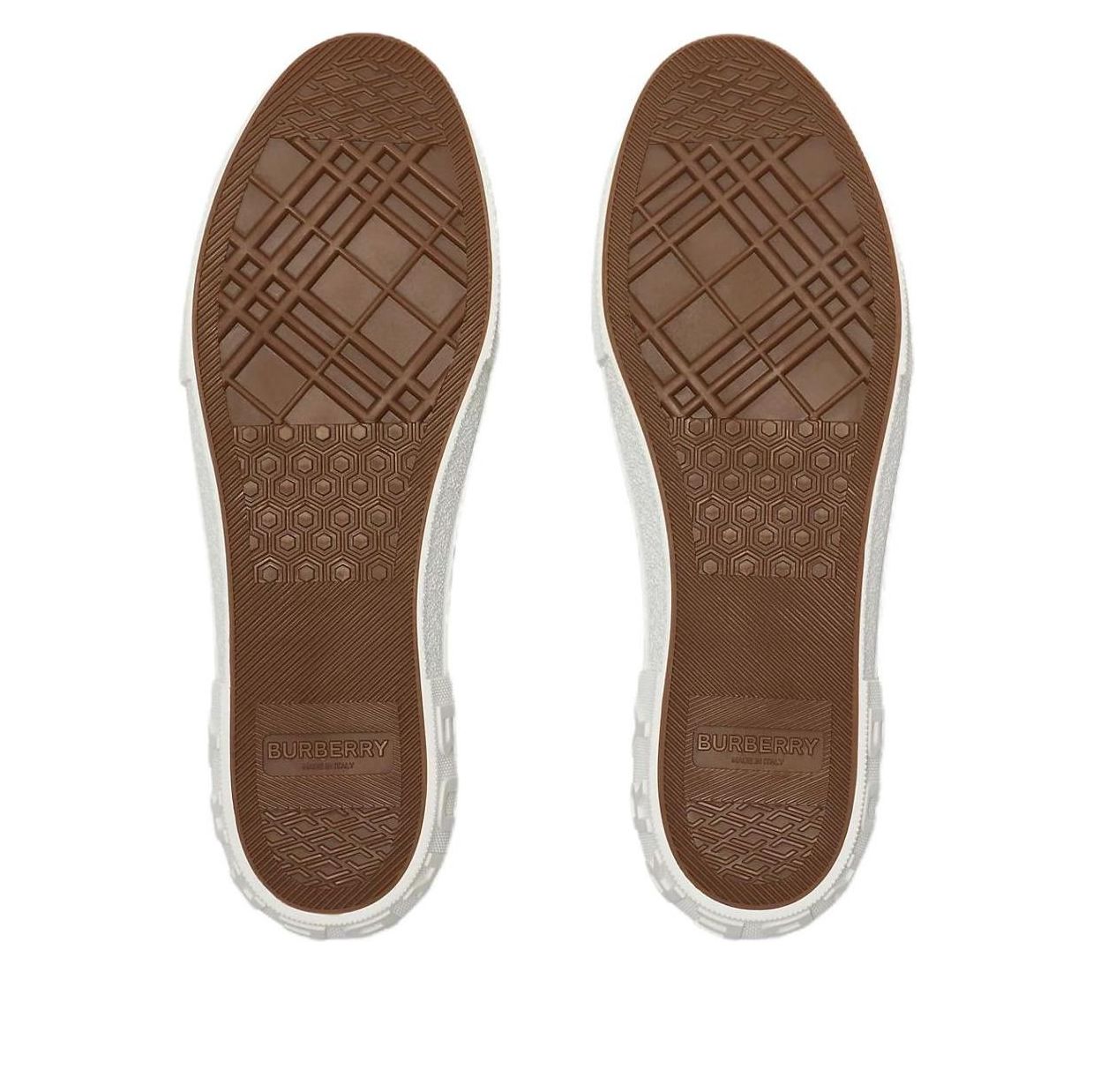 Burberry 26 Check Nylon Blend Sneakers 'Thicket Brown' 81188541