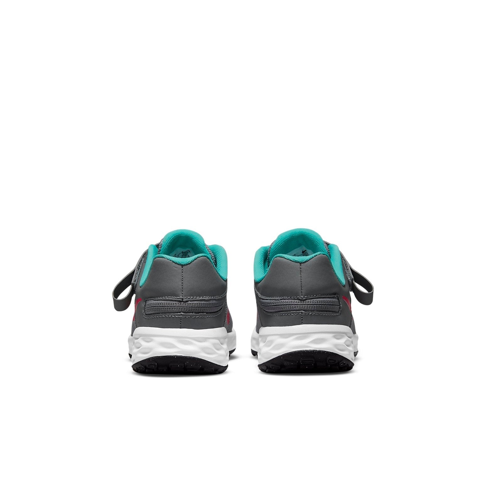 (PS) Nike Revolution 6 FlyEase 'Smoke Grey Siren Red' DD1114-006