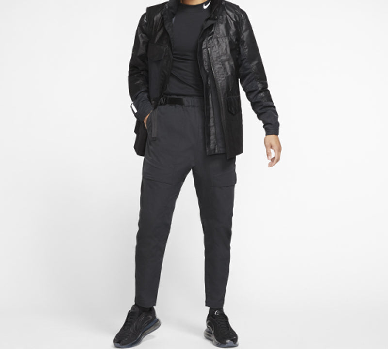 Nike Sportswear Tech Pack Woven Loose Sports Long Pants Black CJ5156-011